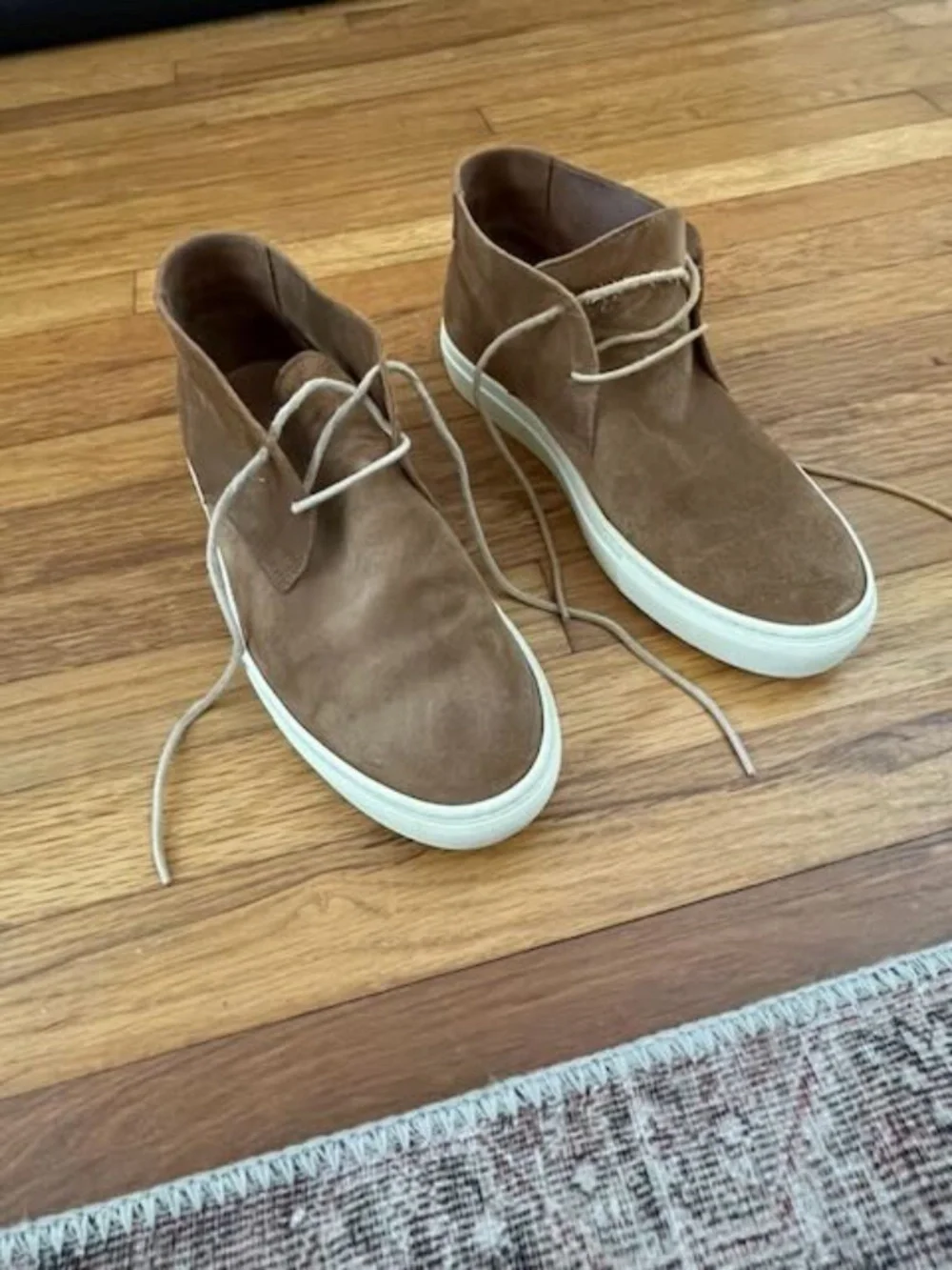 Sid Mashburn Brown Suede Chukka Sneaker Men's 10.5